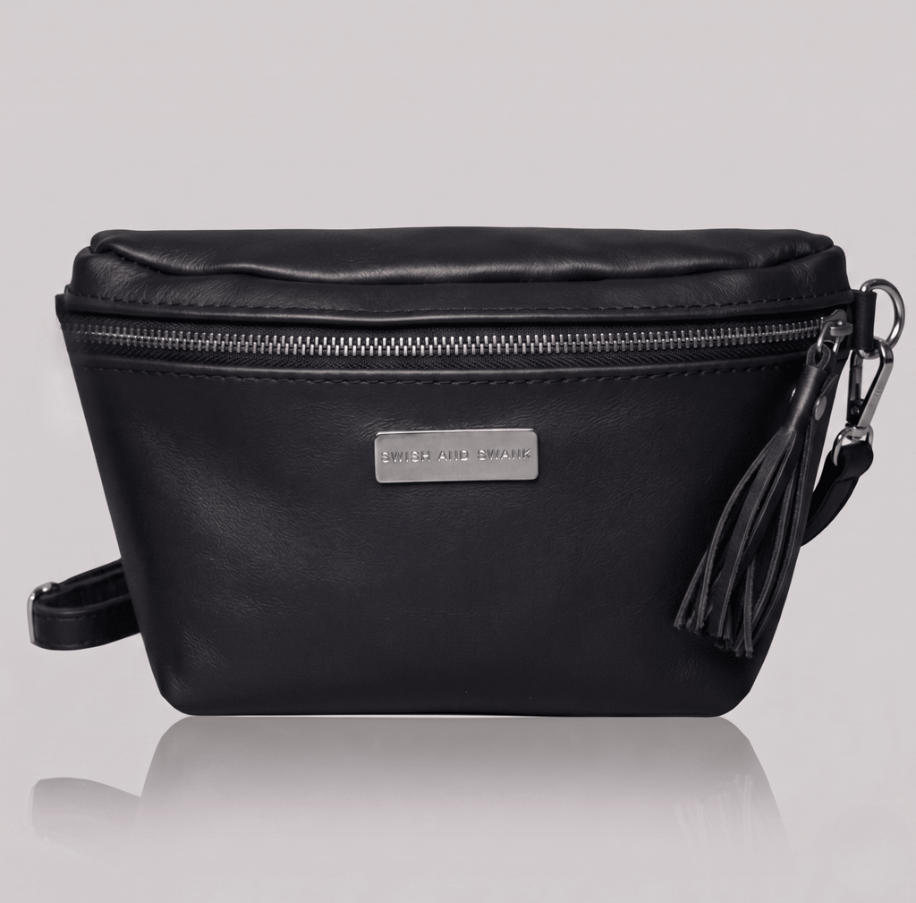 Genuine Leather Belt Bag - SWISH AND SWANK INTERNATIONAL