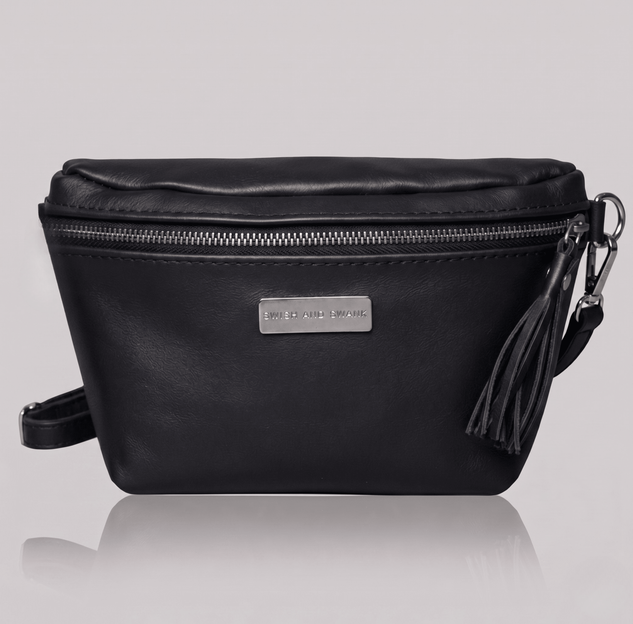 Genuine Leather Belt Bag - SWISH AND SWANK INTERNATIONAL