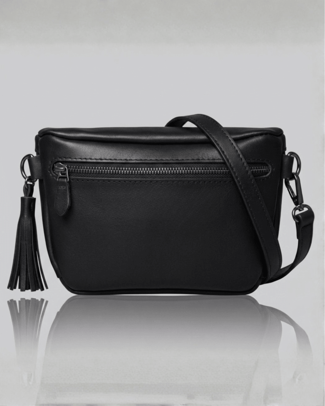 Genuine Leather Belt Bag - SWISH AND SWANK INTERNATIONAL