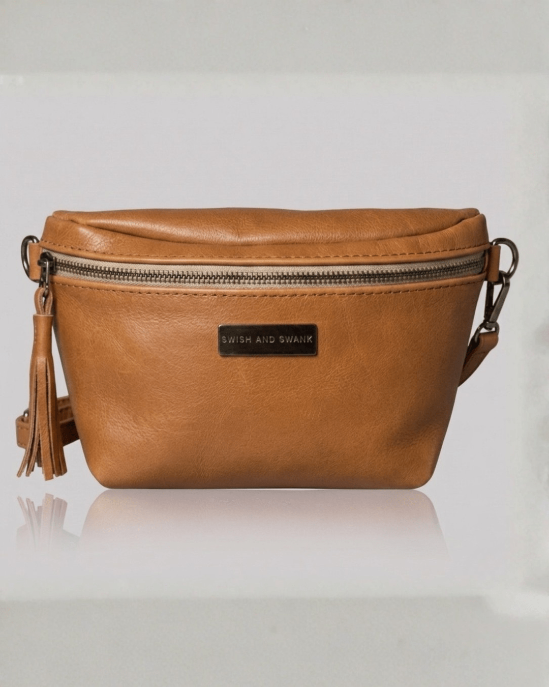 Genuine Leather Belt Bag - SWISH AND SWANK INTERNATIONAL