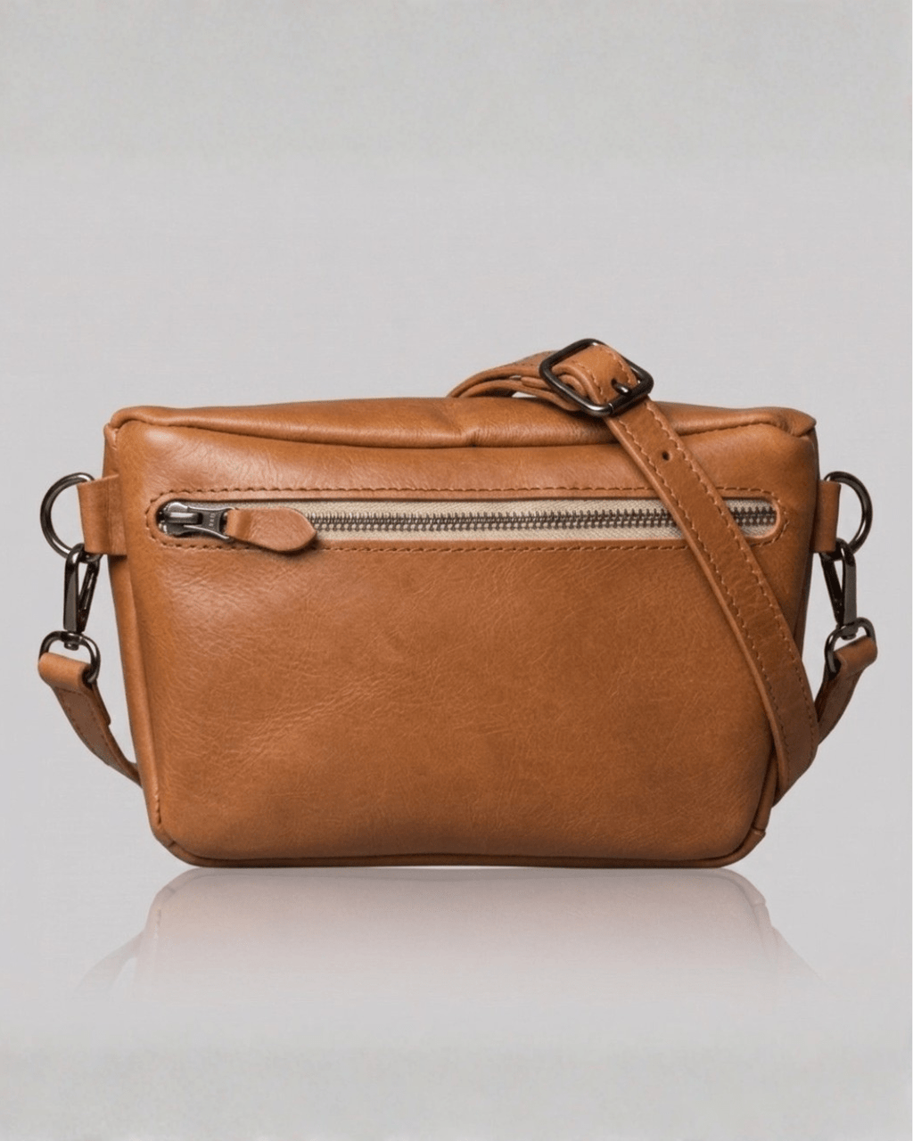 Genuine Leather Belt Bag - SWISH AND SWANK INTERNATIONAL