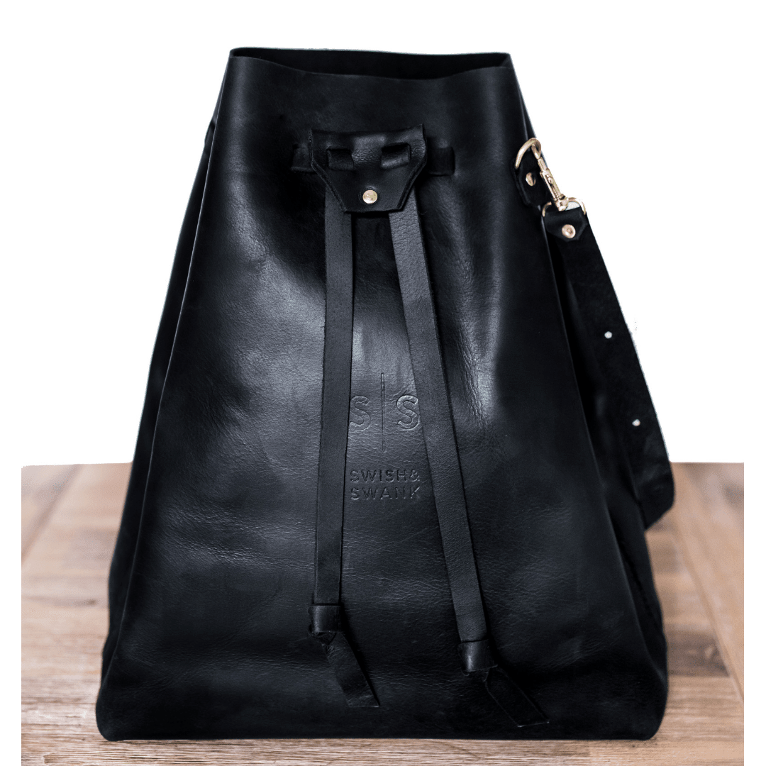 Batseba Bucket Leather Bag - SWISH AND SWANK INTERNATIONAL