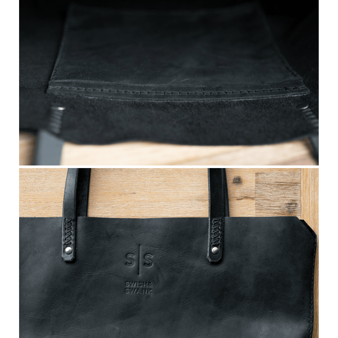 Classic Eve Leather Tote - SWISH AND SWANK INTERNATIONAL