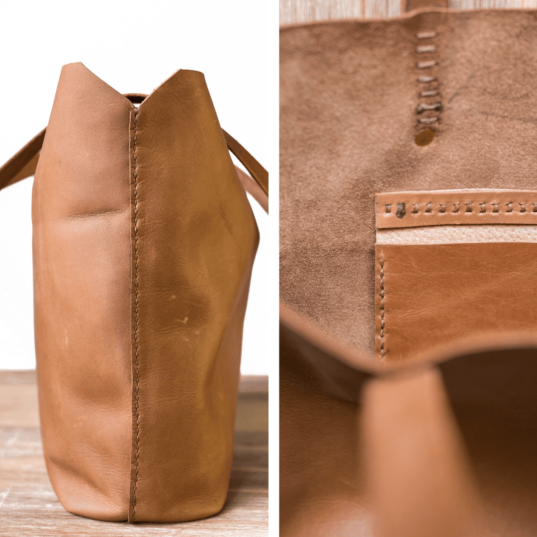 Classic Eve Leather Tote - SWISH AND SWANK INTERNATIONAL