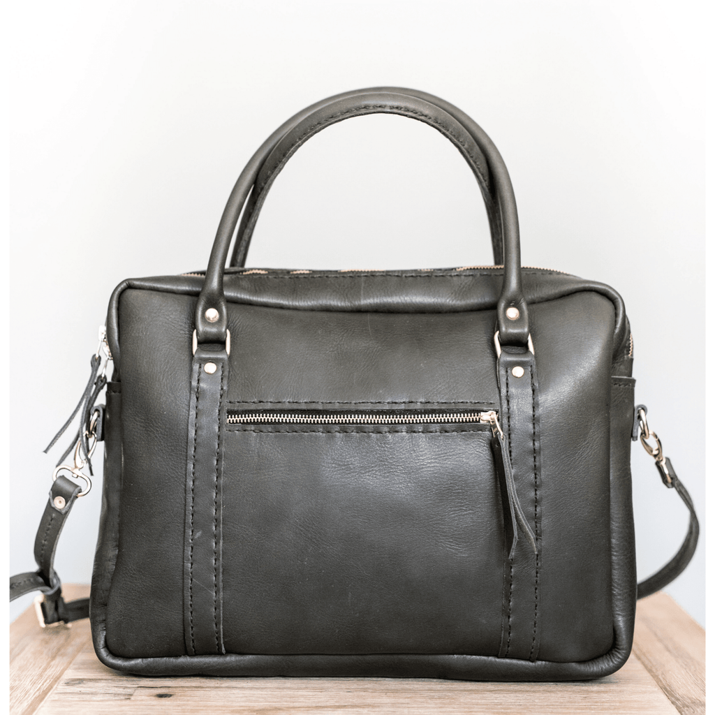 Classic Leather Boaz Briefcase - SWISH AND SWANK INTERNATIONAL