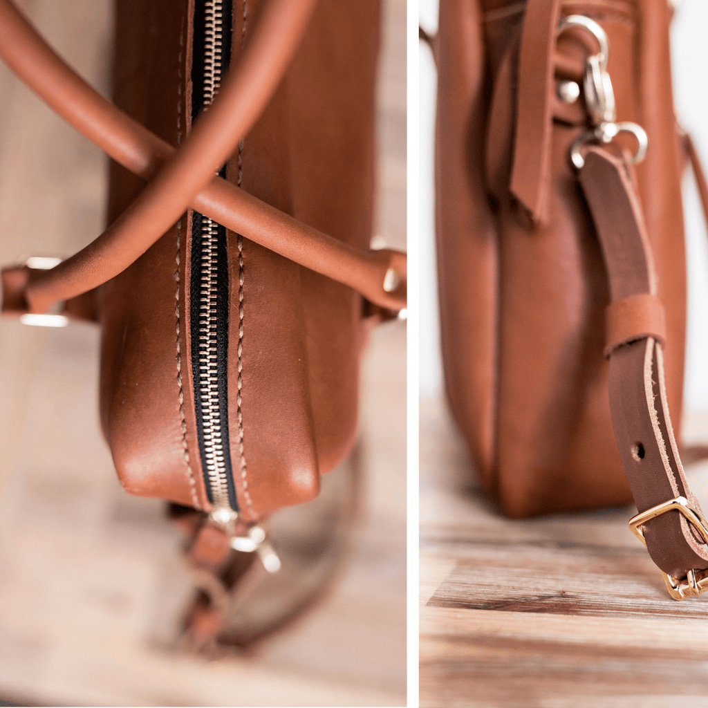 Classic Leather Boaz Briefcase - SWISH AND SWANK INTERNATIONAL