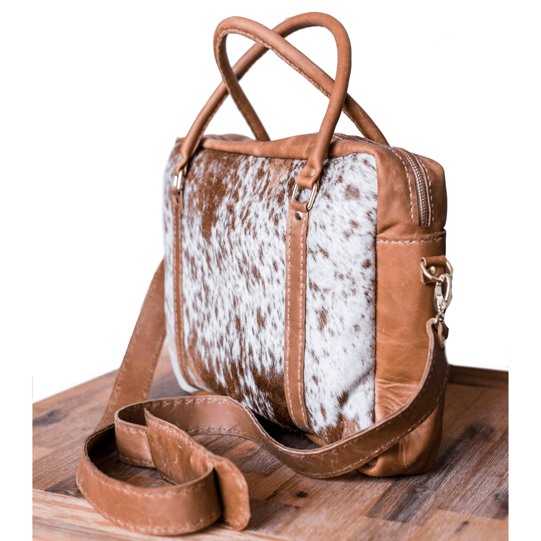 Classic Leather Boaz Briefcase - SWISH AND SWANK INTERNATIONAL