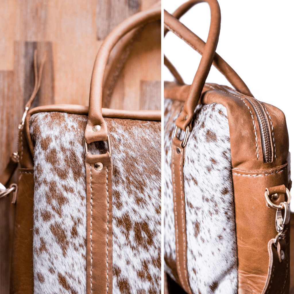 Classic Leather Boaz Briefcase - SWISH AND SWANK INTERNATIONAL