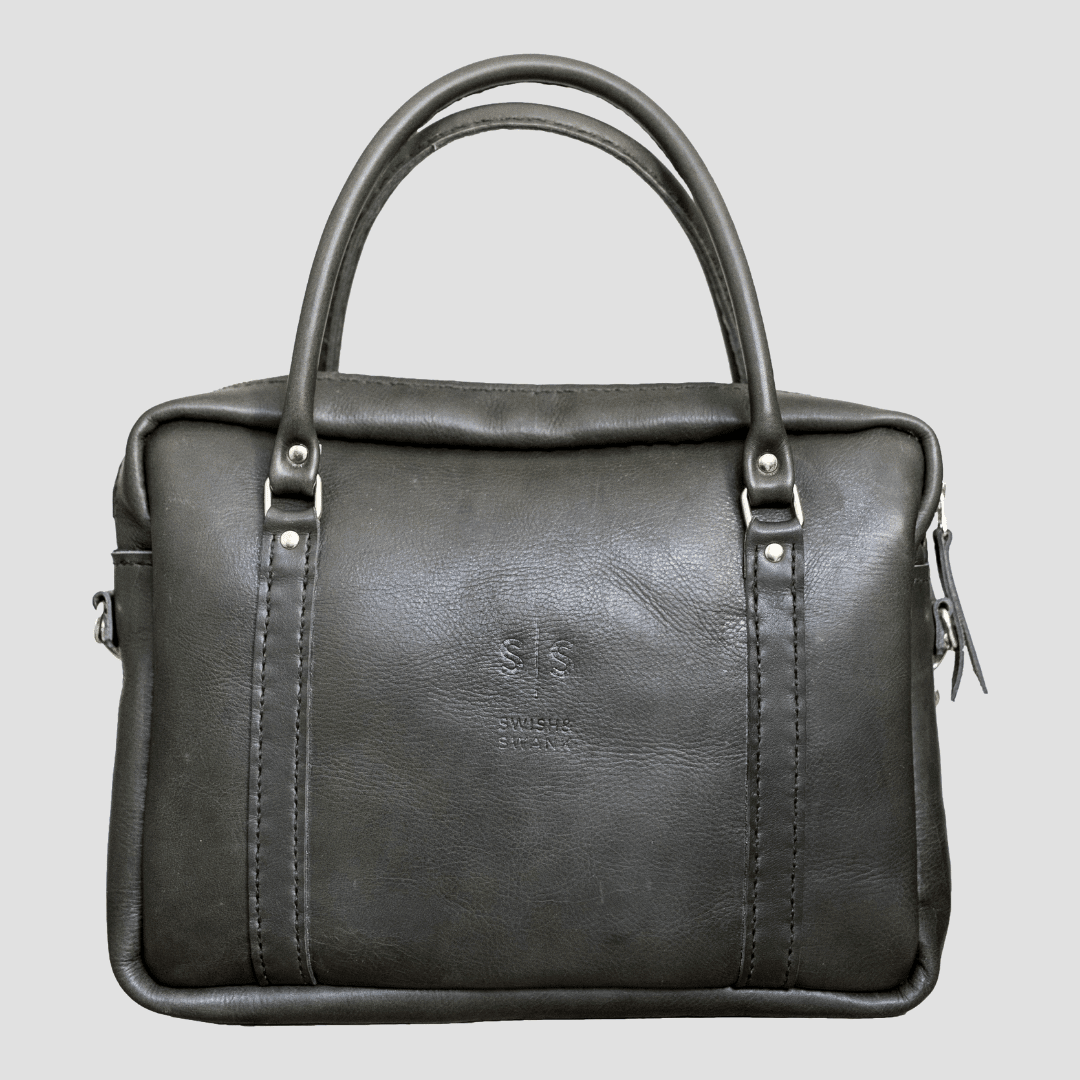 Classic Leather Boaz Briefcase - SWISH AND SWANK INTERNATIONAL