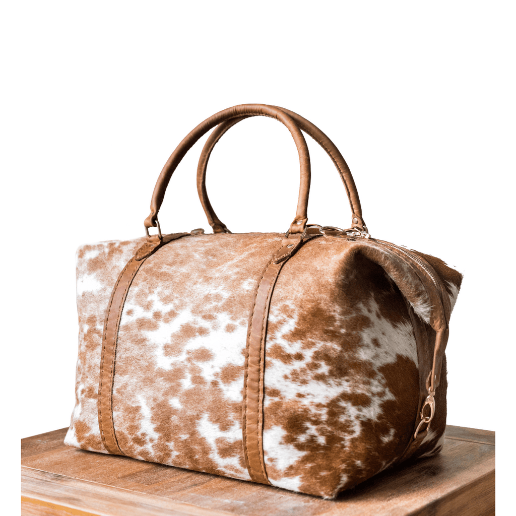 Classic Leather Duffle Bag - SWISH AND SWANK INTERNATIONAL
