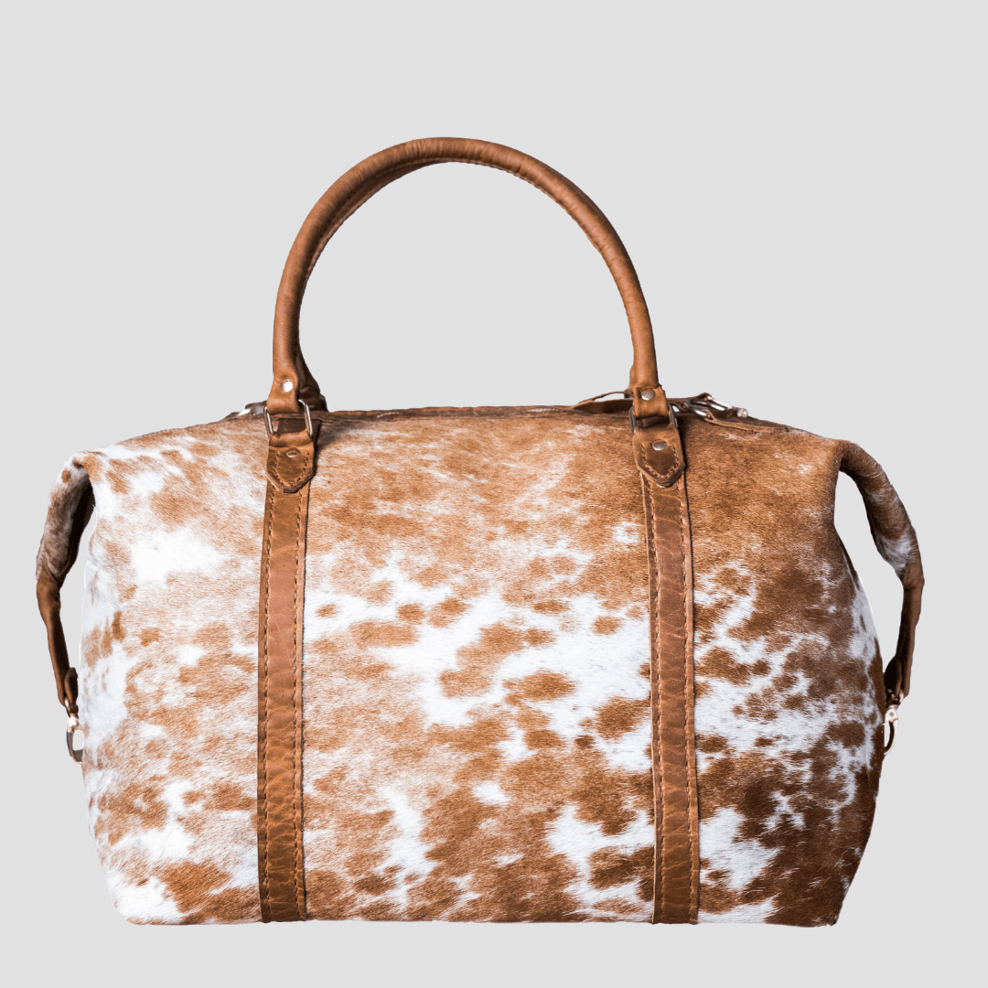 Classic Leather Duffle Bag - SWISH AND SWANK INTERNATIONAL