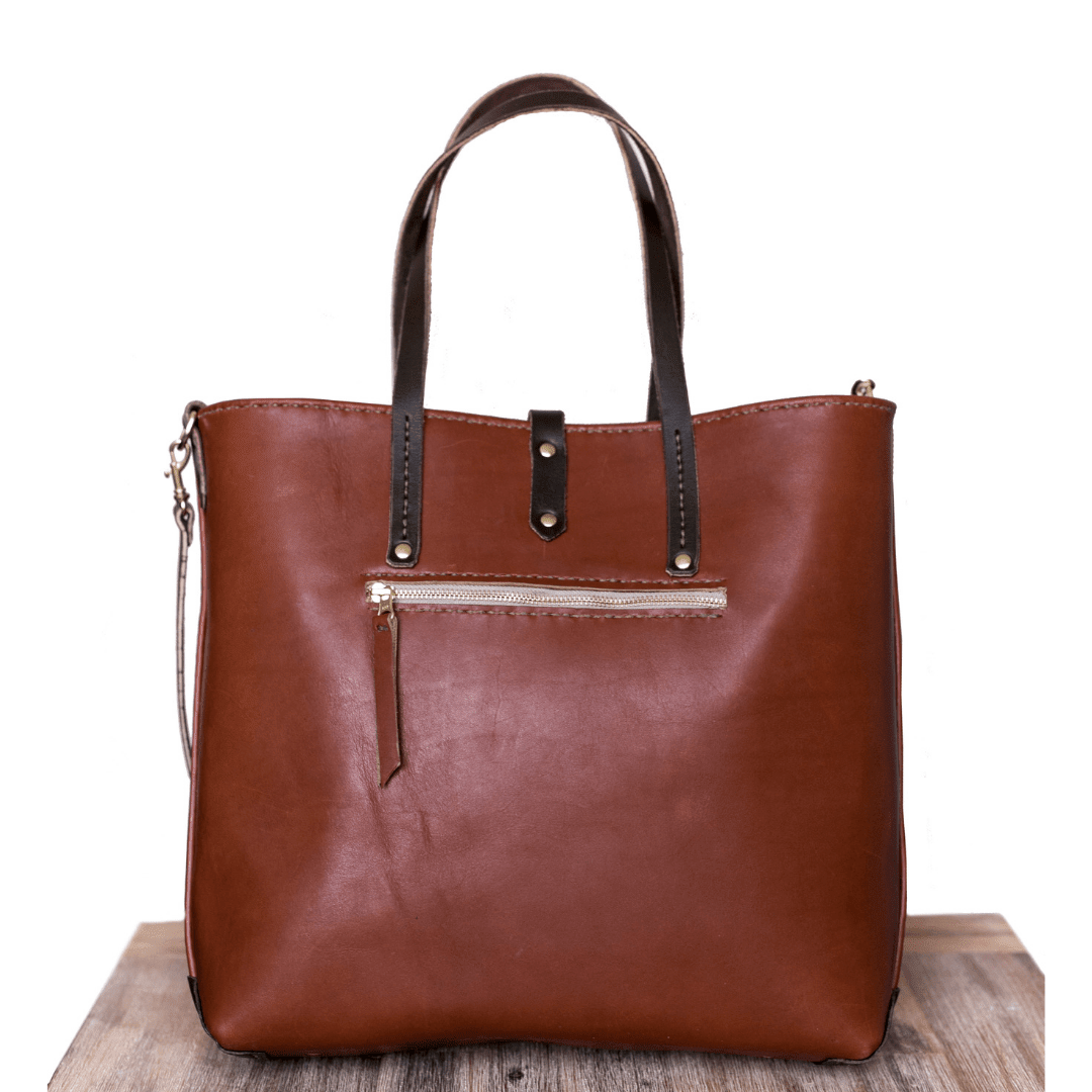 Classic Leather Esther Handbag - SWISH AND SWANK INTERNATIONAL