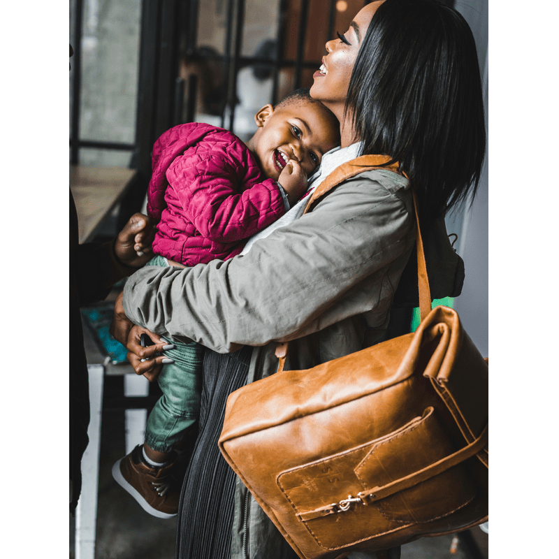 Classic Leather Noah Backpack - SWISH AND SWANK INTERNATIONAL