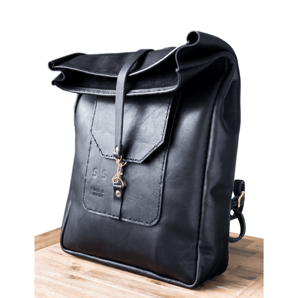 Classic Leather Noah Backpack - SWISH AND SWANK INTERNATIONAL