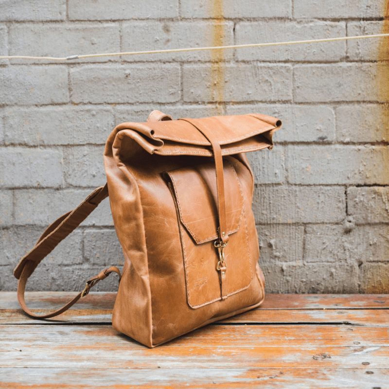 Classic Leather Noah Backpack - SWISH AND SWANK INTERNATIONAL