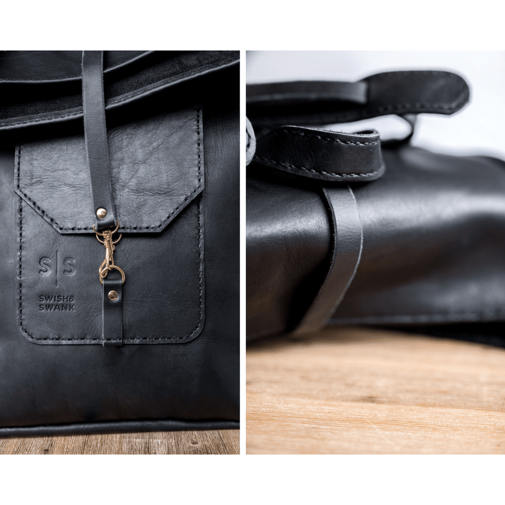 Classic Leather Noah Backpack - SWISH AND SWANK INTERNATIONAL