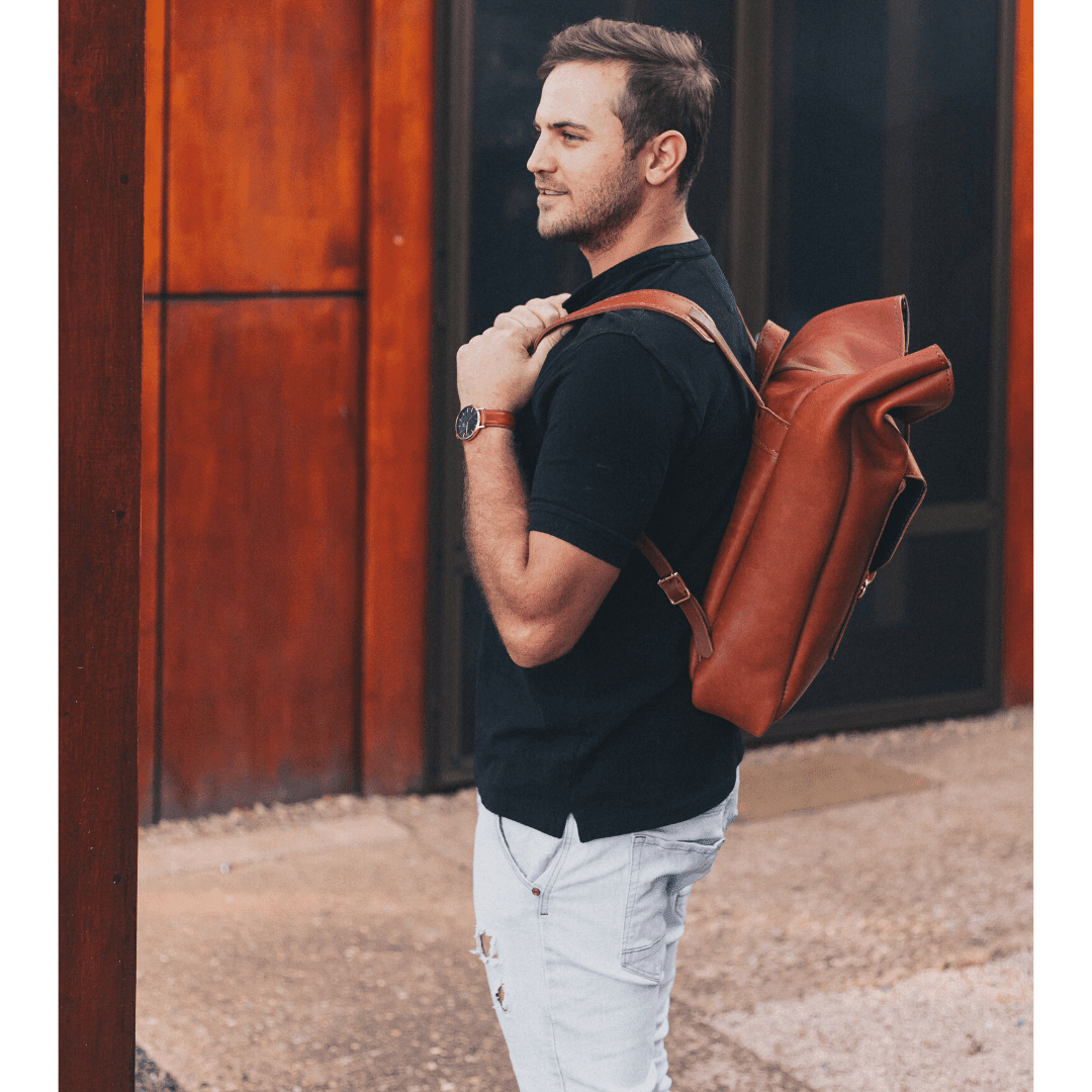 Classic Leather Noah Backpack - SWISH AND SWANK INTERNATIONAL