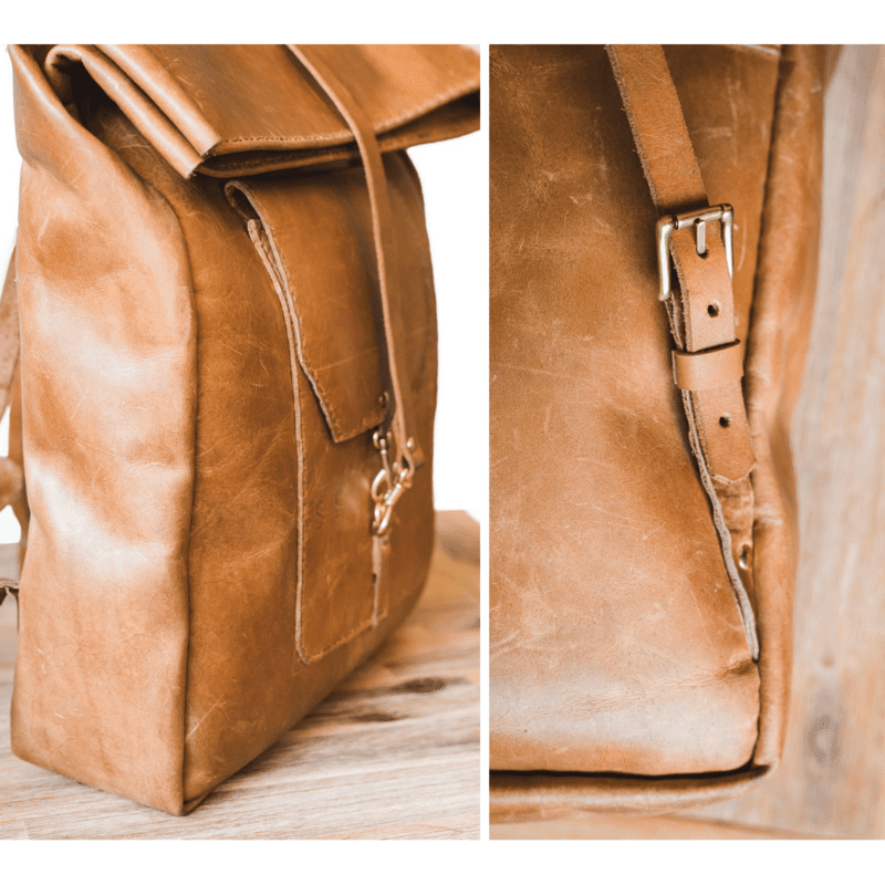 Classic Leather Noah Backpack - SWISH AND SWANK INTERNATIONAL