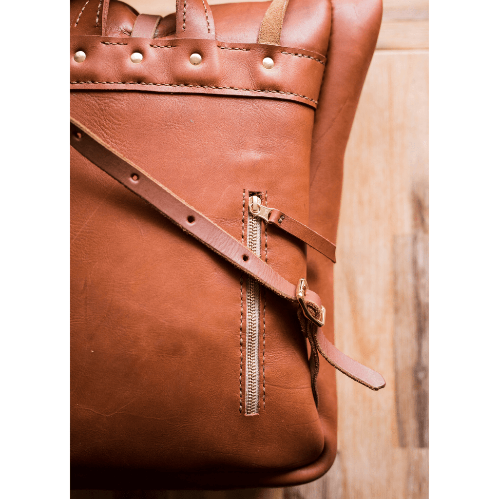 Classic Leather Noah Backpack - SWISH AND SWANK INTERNATIONAL
