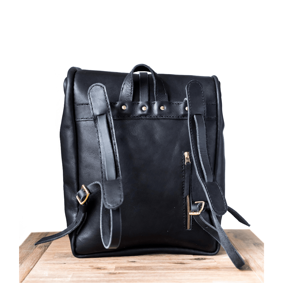 Classic Leather Noah Backpack - SWISH AND SWANK INTERNATIONAL