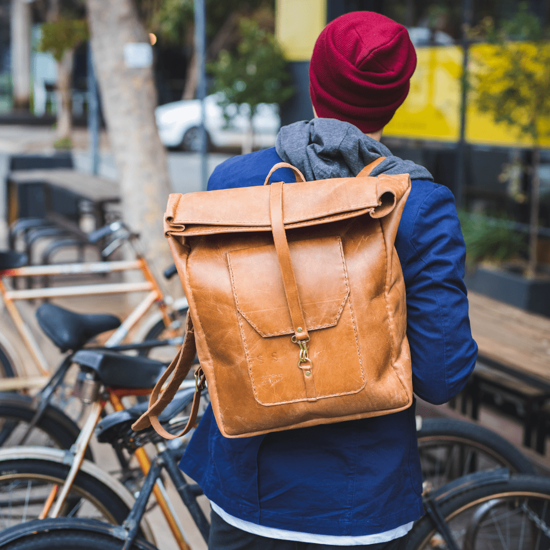 Classic Leather Noah Backpack - SWISH AND SWANK INTERNATIONAL