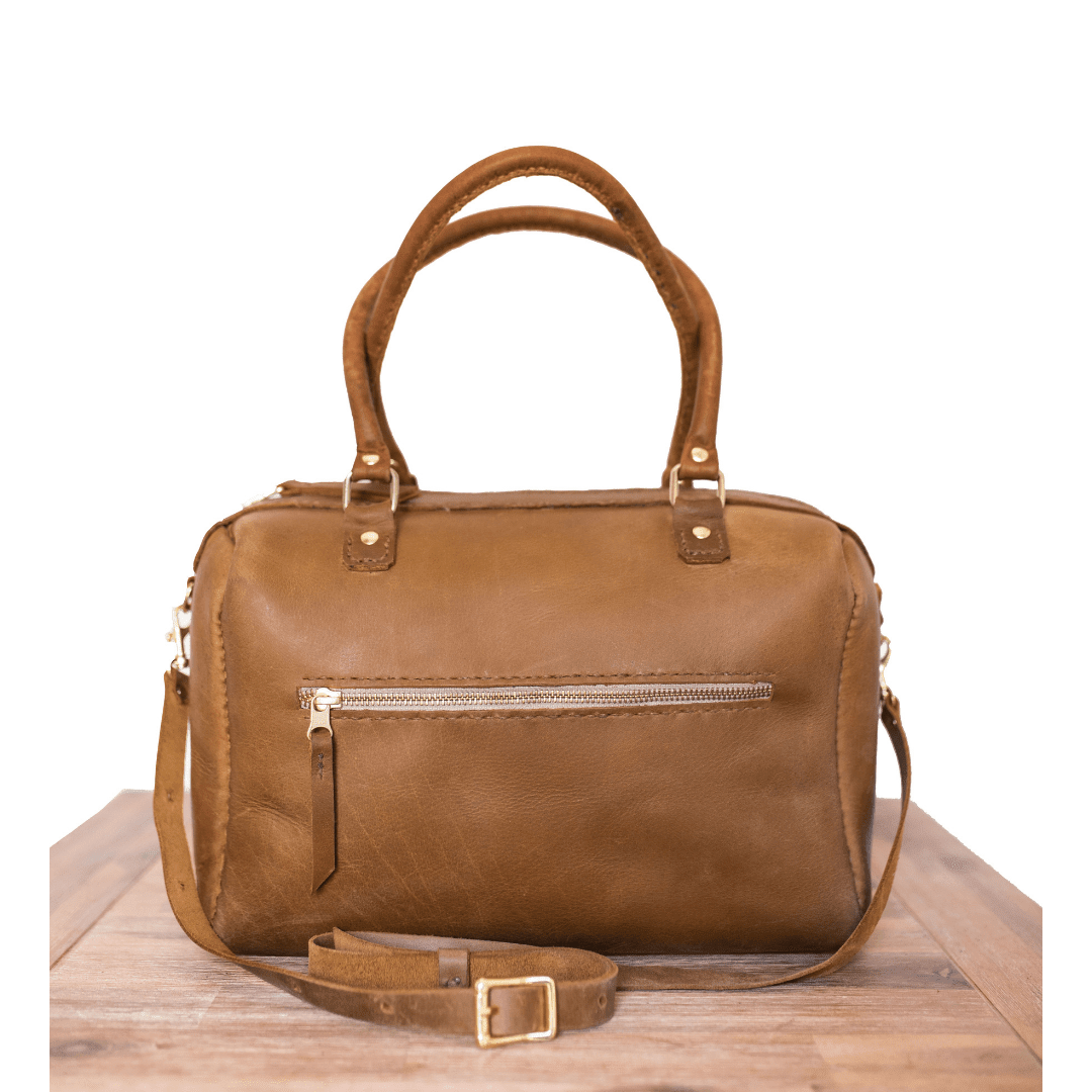 Classic Leather Priscilla Handbag - SWISH AND SWANK INTERNATIONAL