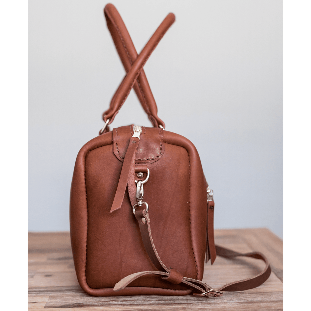Classic Leather Priscilla Handbag - SWISH AND SWANK INTERNATIONAL