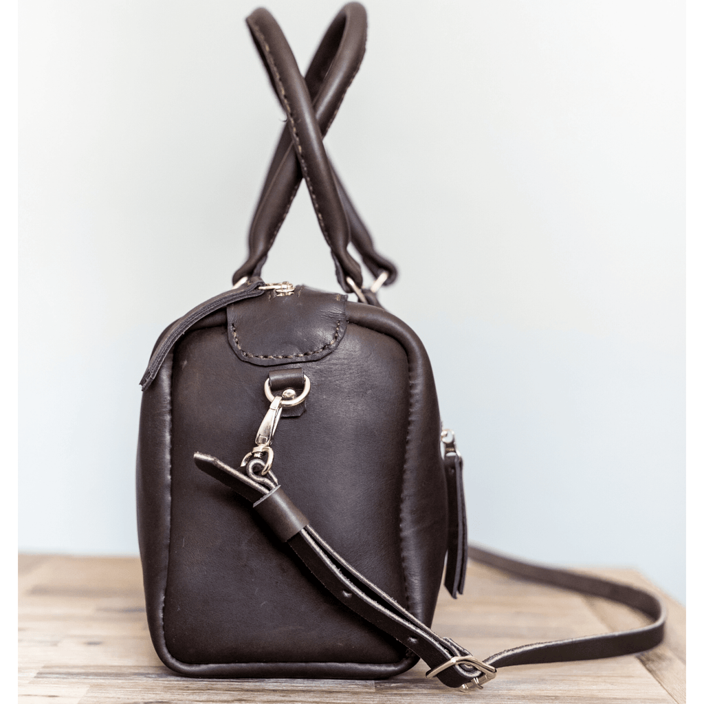 Classic Leather Priscilla Handbag - SWISH AND SWANK INTERNATIONAL
