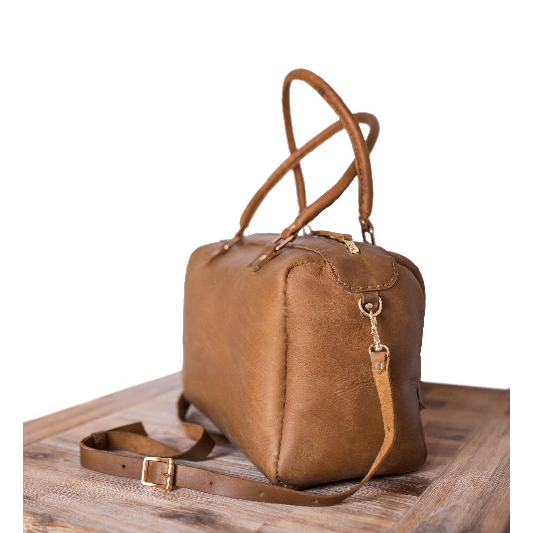 Classic Leather Priscilla Handbag - SWISH AND SWANK INTERNATIONAL