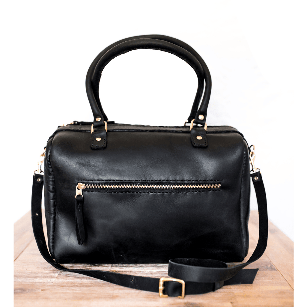 Classic Leather Priscilla Handbag - SWISH AND SWANK INTERNATIONAL