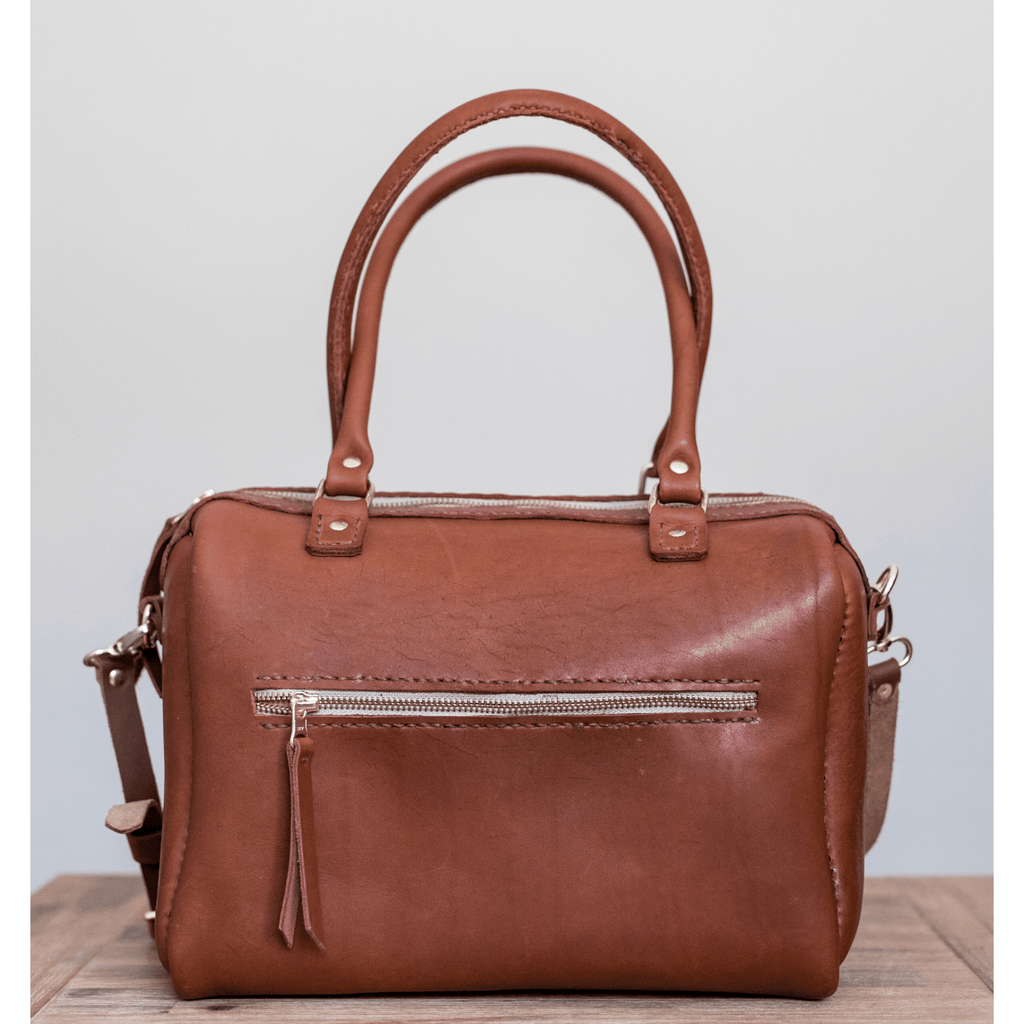 Classic Leather Priscilla Handbag - SWISH AND SWANK INTERNATIONAL