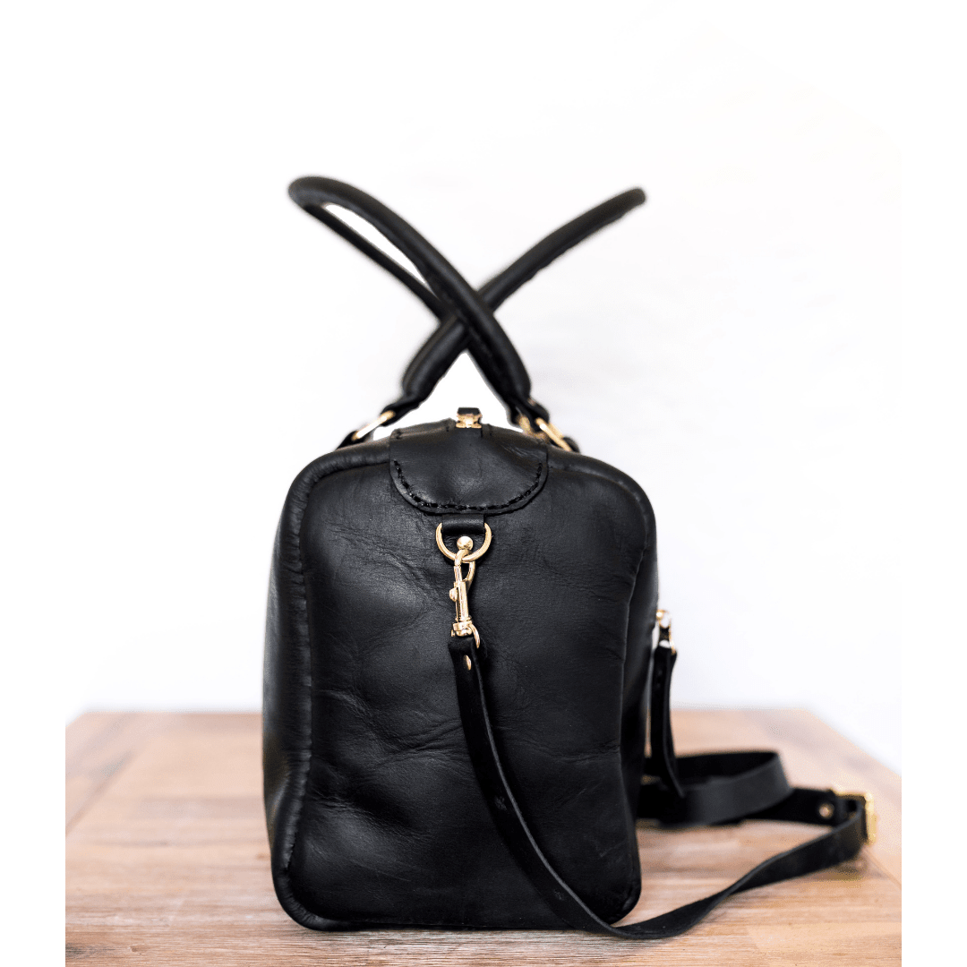 Classic Leather Priscilla Handbag - SWISH AND SWANK INTERNATIONAL