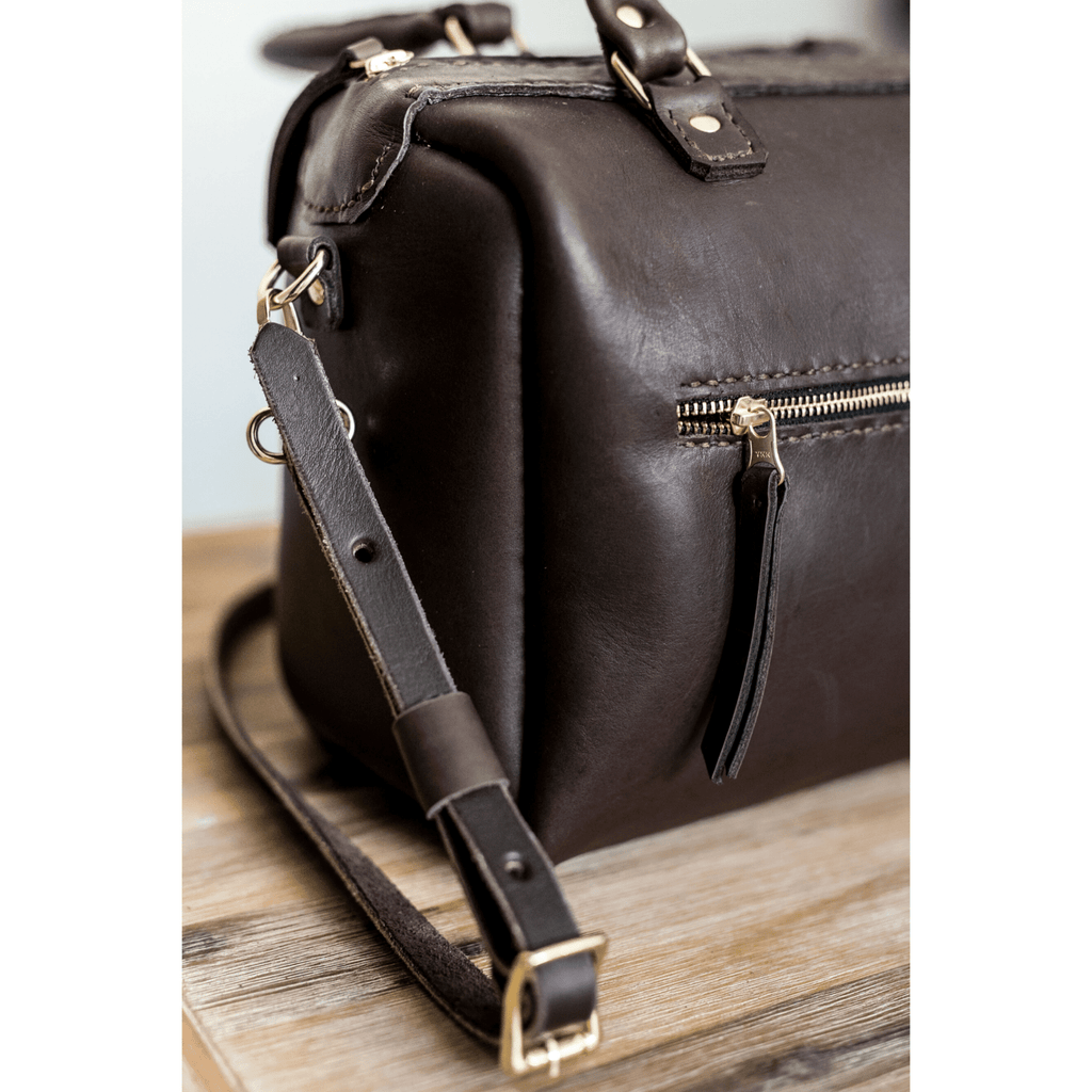 Classic Leather Priscilla Handbag - SWISH AND SWANK INTERNATIONAL