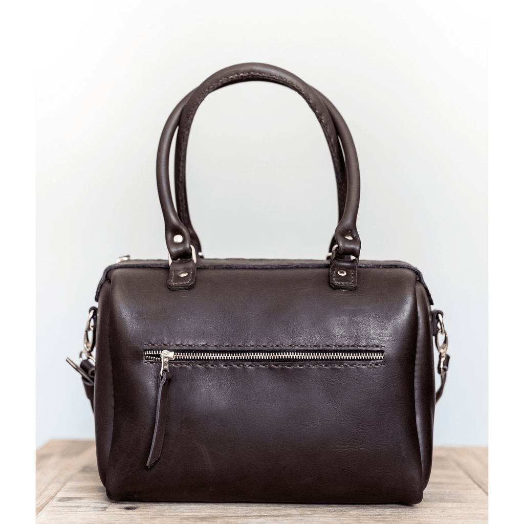 Classic Leather Priscilla Handbag - SWISH AND SWANK INTERNATIONAL