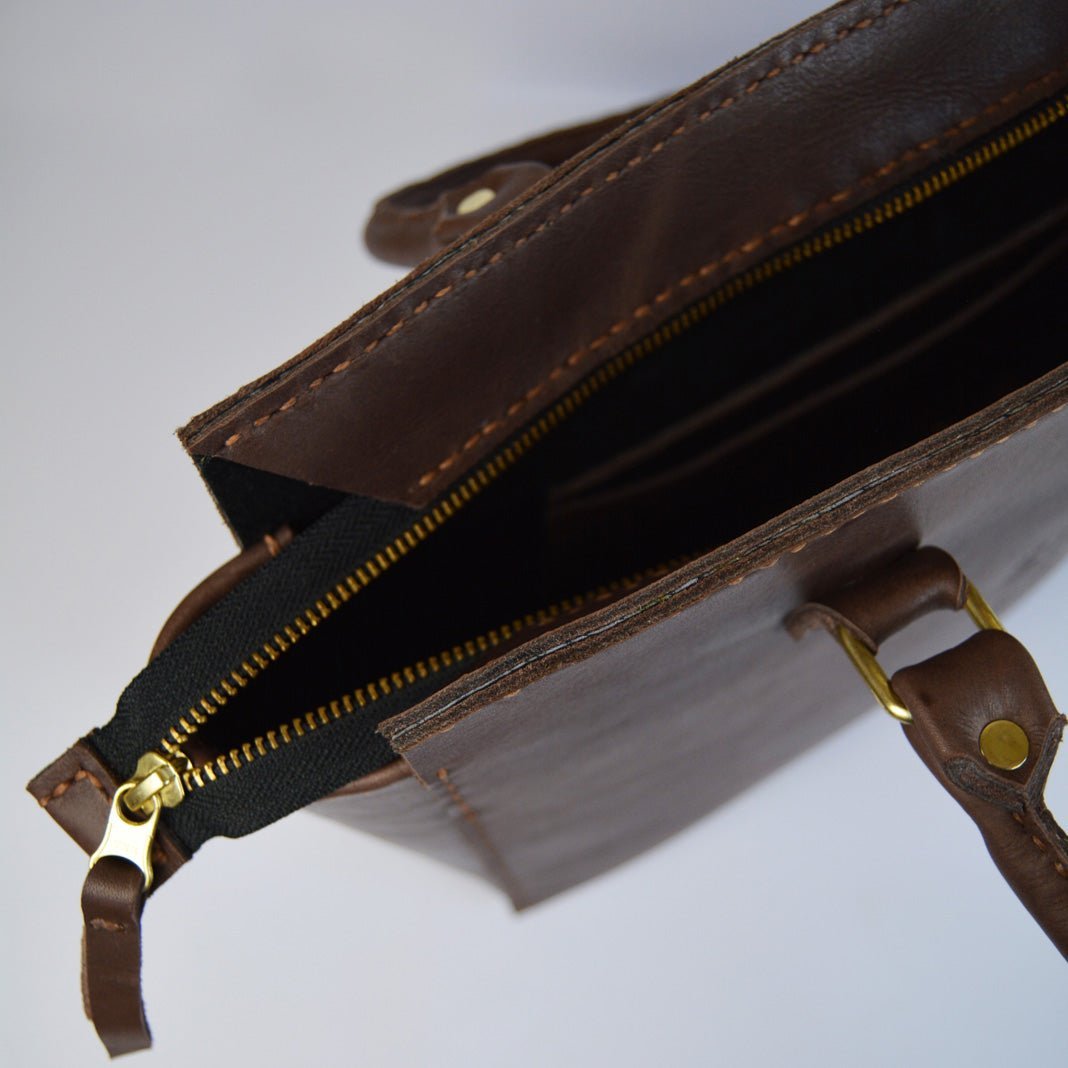 Classic Naomi Leather Handbag - SWISH AND SWANK INTERNATIONAL