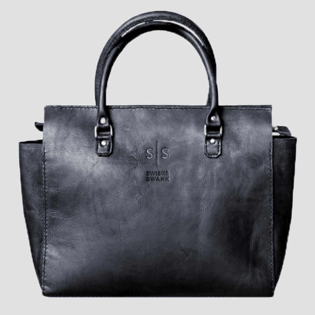 Classic Naomi Leather Handbag - SWISH AND SWANK INTERNATIONAL
