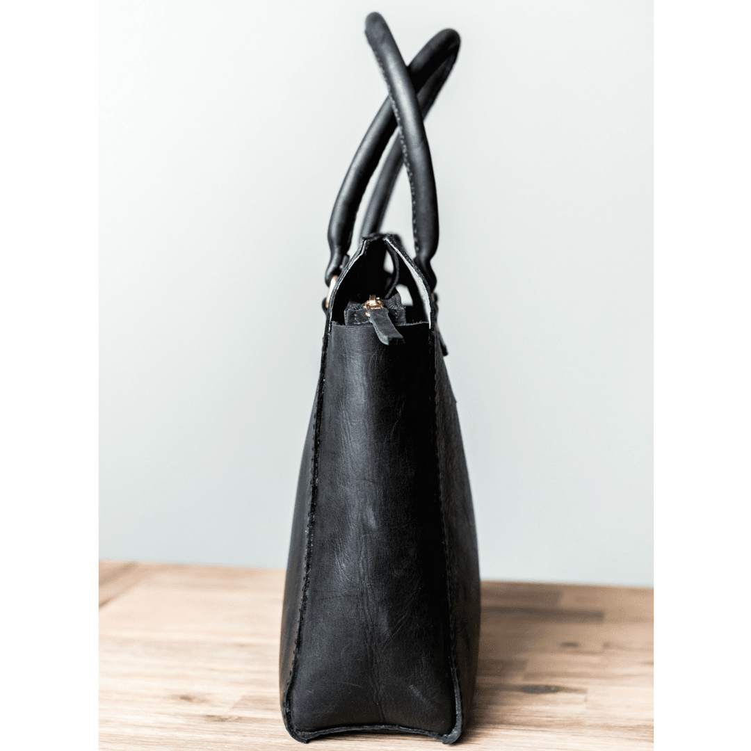Classic Naomi Leather Handbag - SWISH AND SWANK INTERNATIONAL