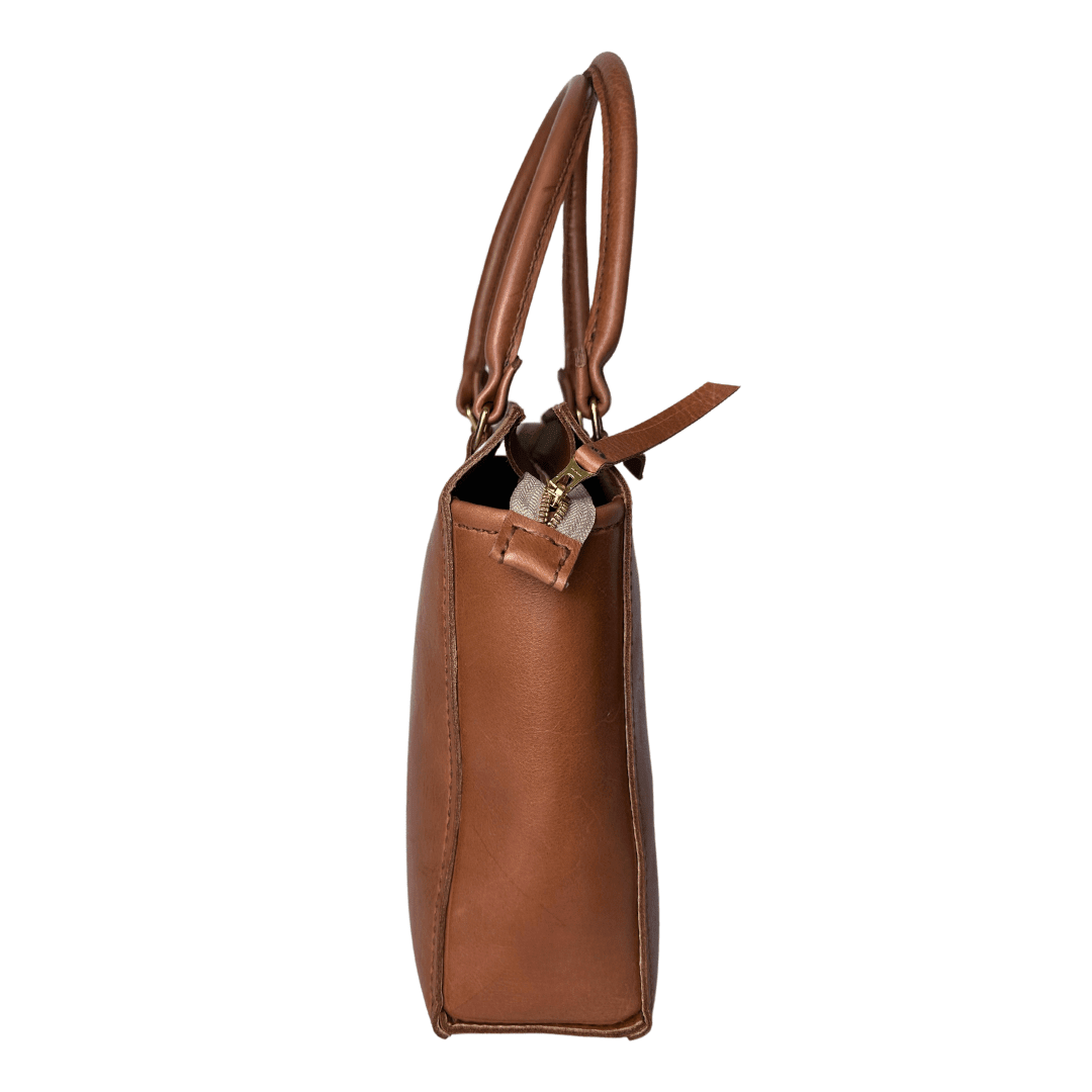 Classic Naomi Leather Handbag - SWISH AND SWANK INTERNATIONAL