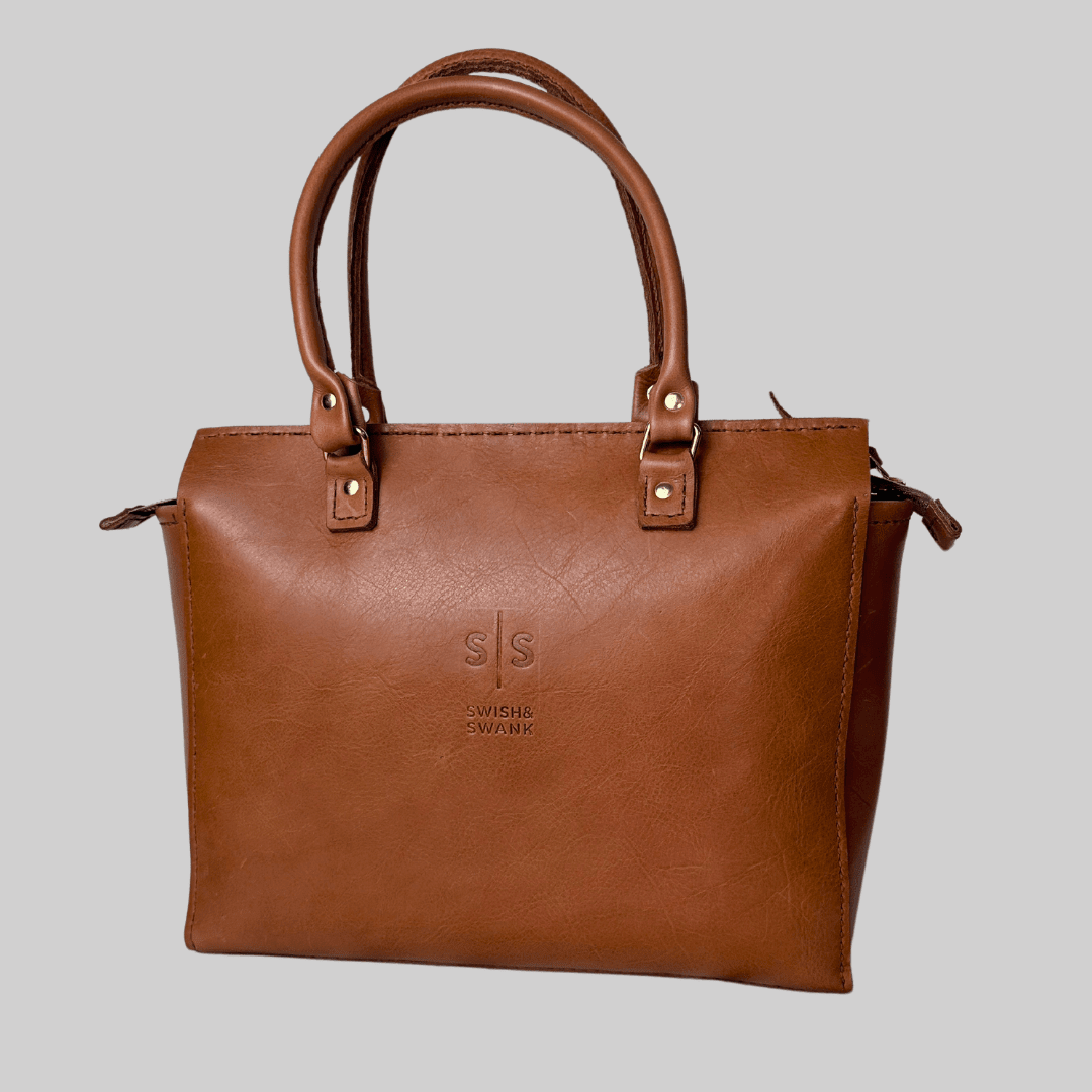 Classic Naomi Leather Handbag - SWISH AND SWANK INTERNATIONAL