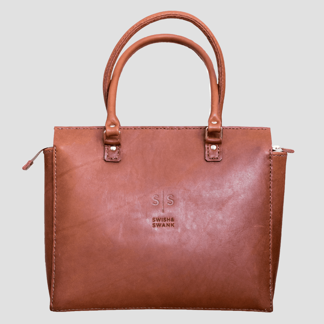 Classic Naomi Leather Handbag - SWISH AND SWANK INTERNATIONAL