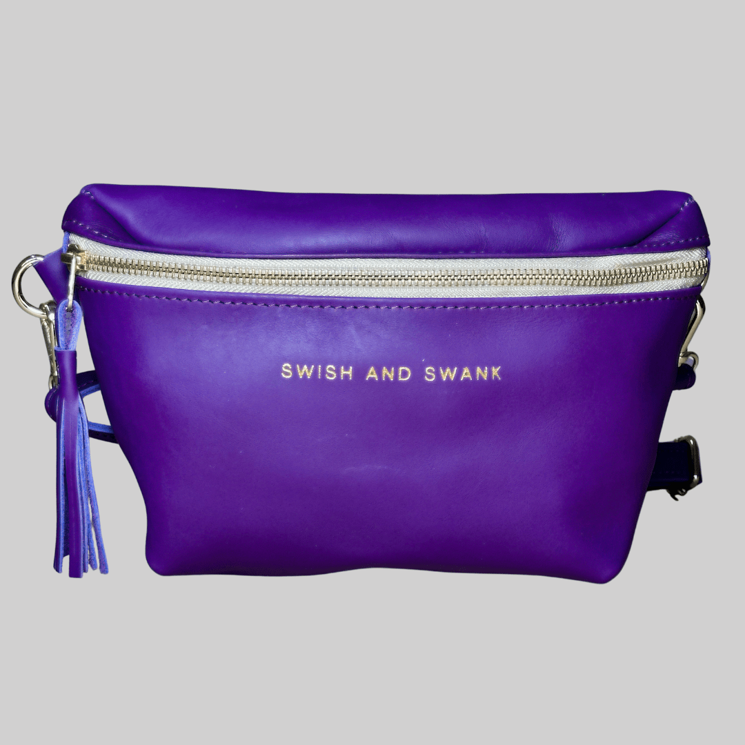 Genuine Leather Belt Bag - SWISH AND SWANK INTERNATIONAL