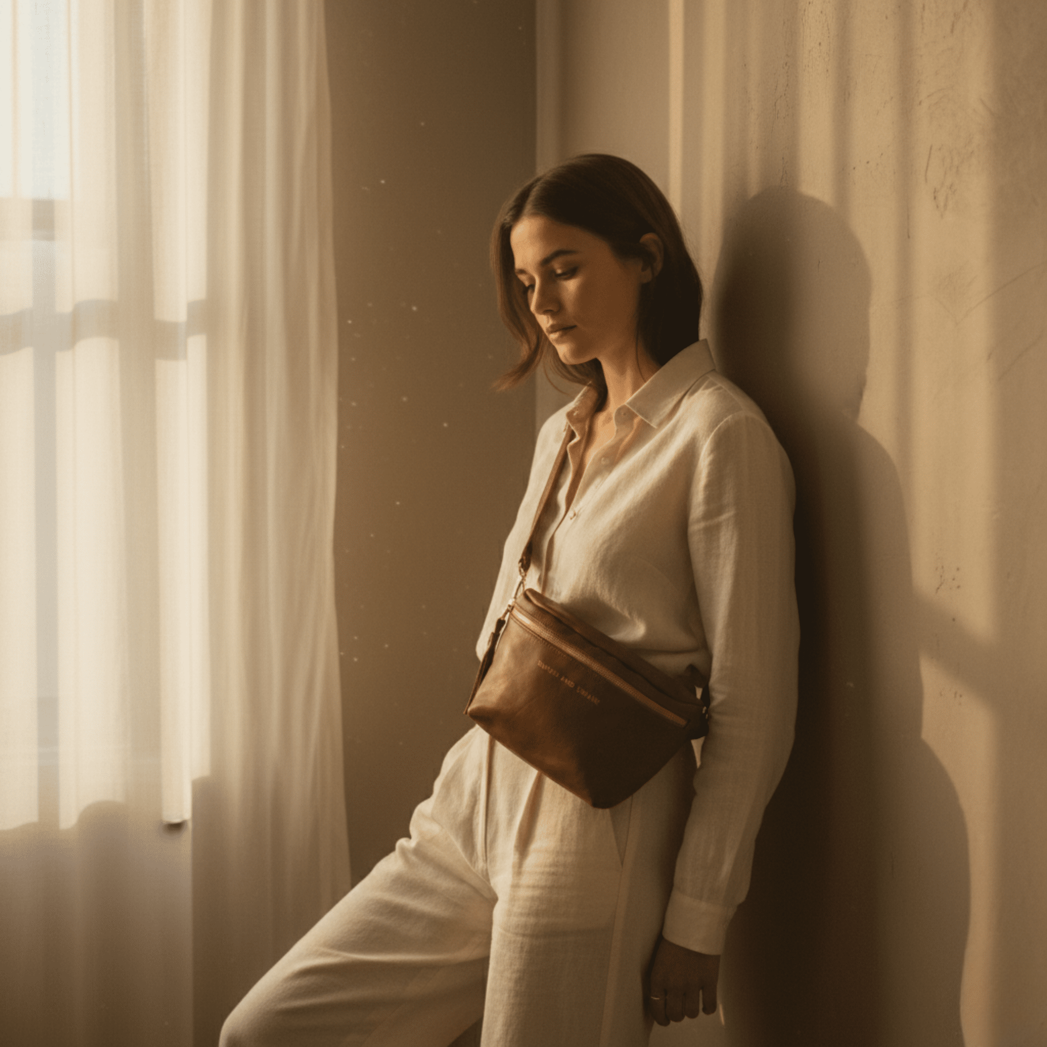 Genuine Leather Belt Bag - SWISH AND SWANK INTERNATIONAL