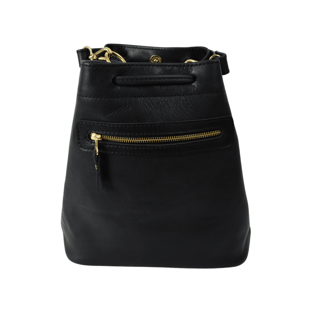 Genuine Leather Drawstring Bag 2.0 - SWISH AND SWANK INTERNATIONAL