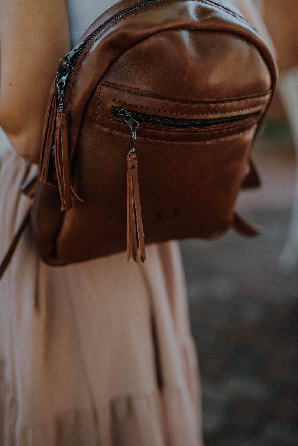 La Petite Leather Ladies Backpack - SWISH AND SWANK INTERNATIONAL