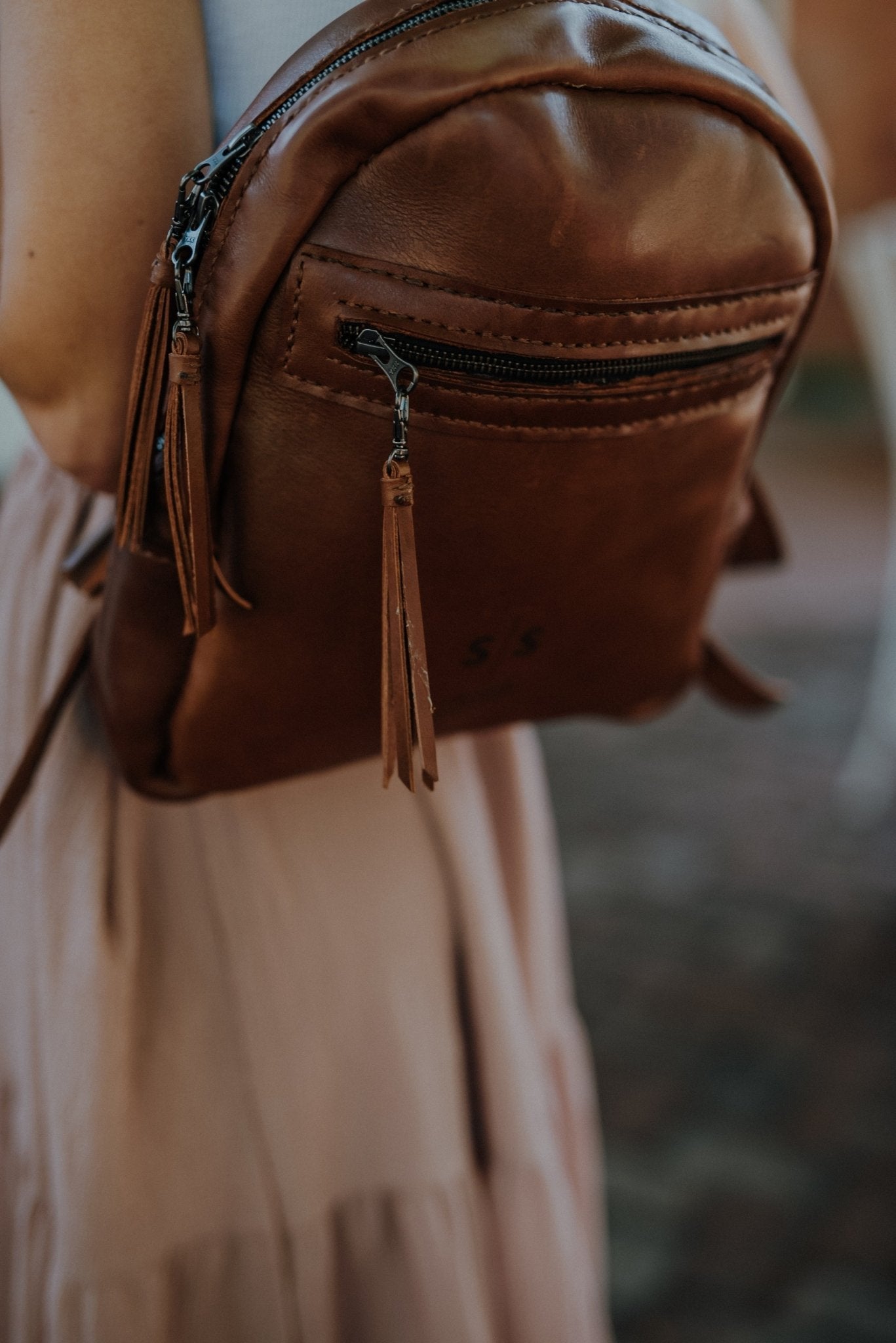 La Petite Leather Ladies Backpack - SWISH AND SWANK INTERNATIONAL