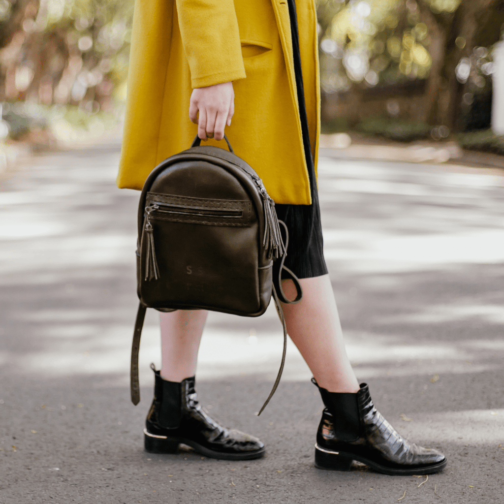 La Petite Leather Ladies Backpack - SWISH AND SWANK INTERNATIONAL