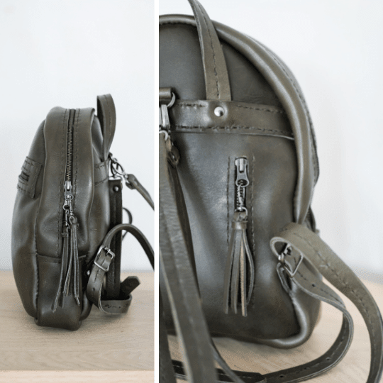 La Petite Leather Ladies Backpack - SWISH AND SWANK INTERNATIONAL