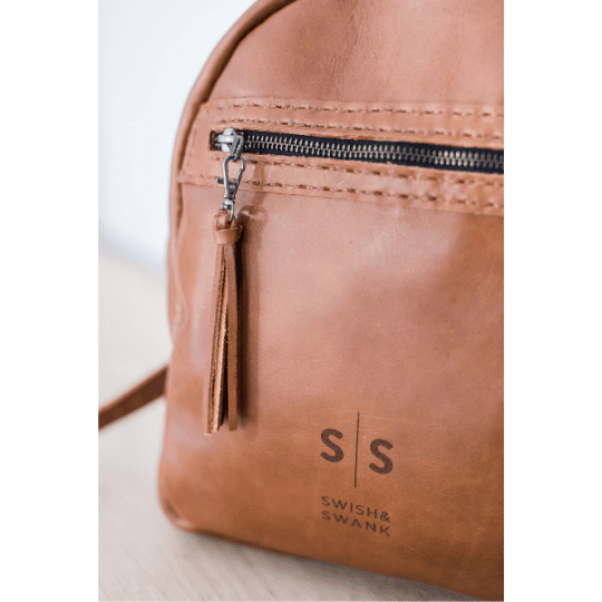 La Petite Leather Ladies Backpack - SWISH AND SWANK INTERNATIONAL