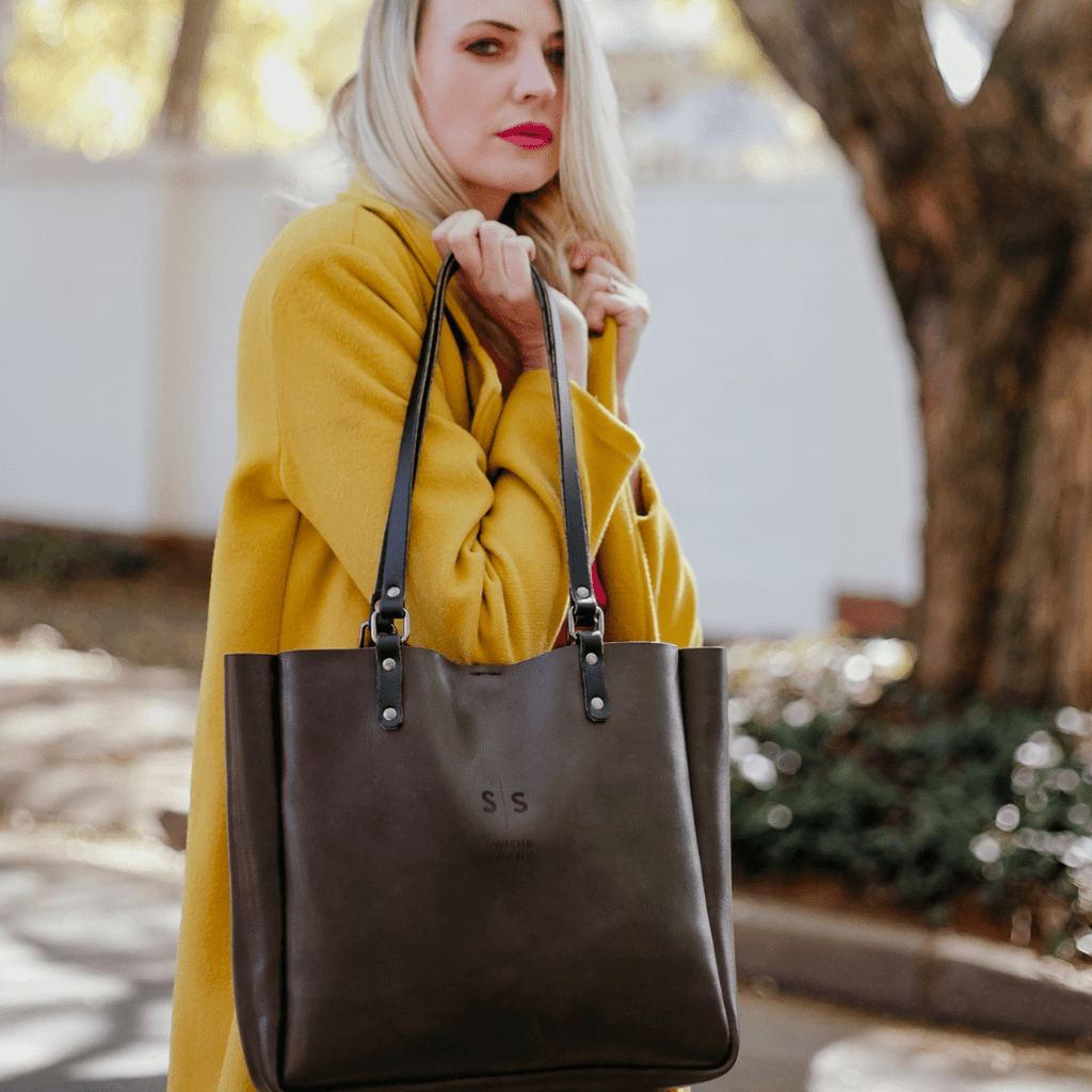 Premium Eve Leather Tote Bag 2.1 - SWISH AND SWANK INTERNATIONAL
