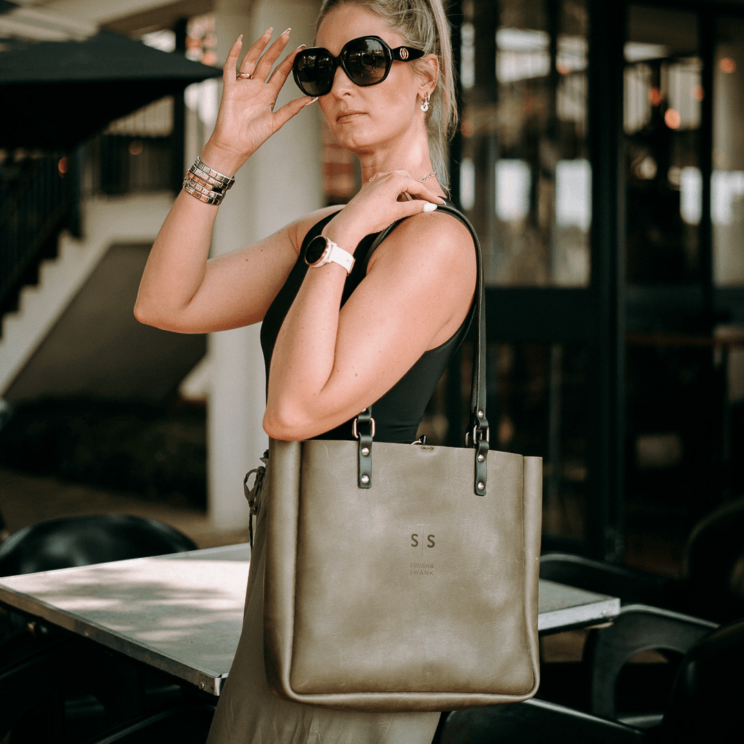 Premium Eve Leather Tote Bag 2.1 - SWISH AND SWANK INTERNATIONAL